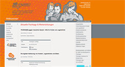 Desktop Screenshot of jugendschutz-thueringen.de
