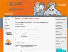 Tablet Screenshot of jugendschutz-thueringen.de